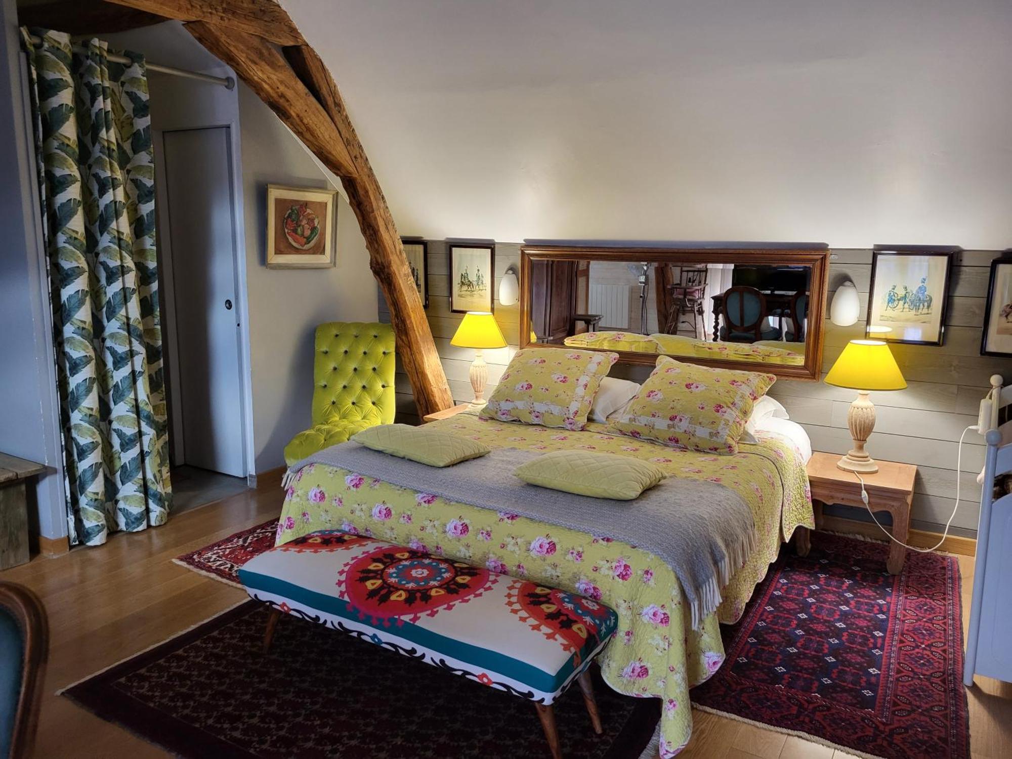 Bed and Breakfast Les Glycines Ury Екстер'єр фото