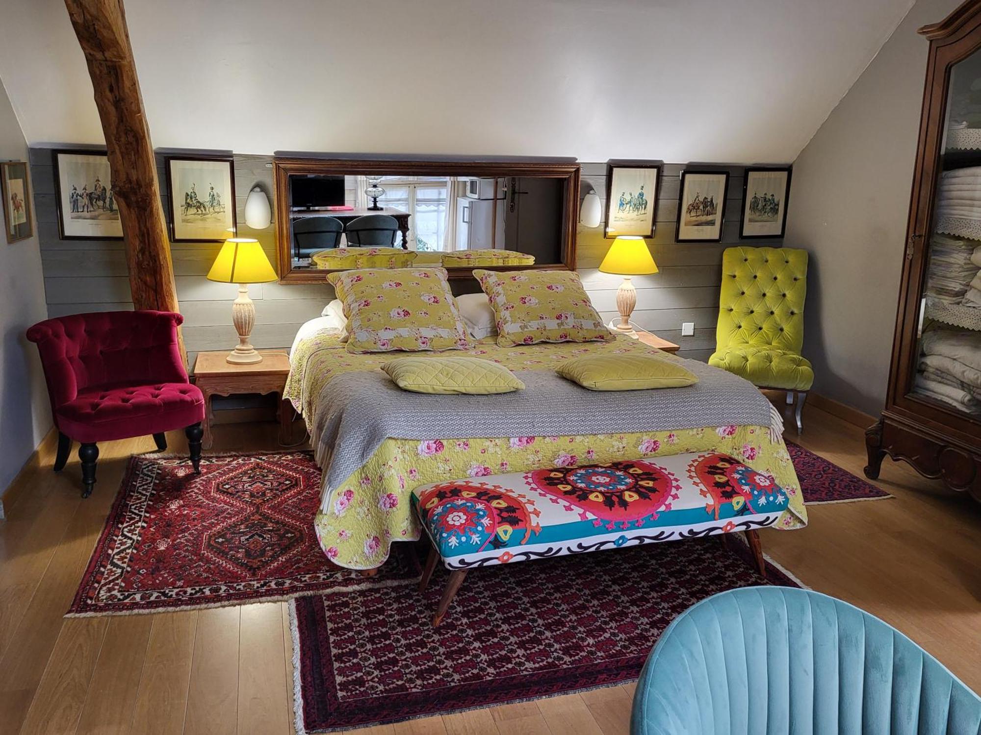 Bed and Breakfast Les Glycines Ury Екстер'єр фото